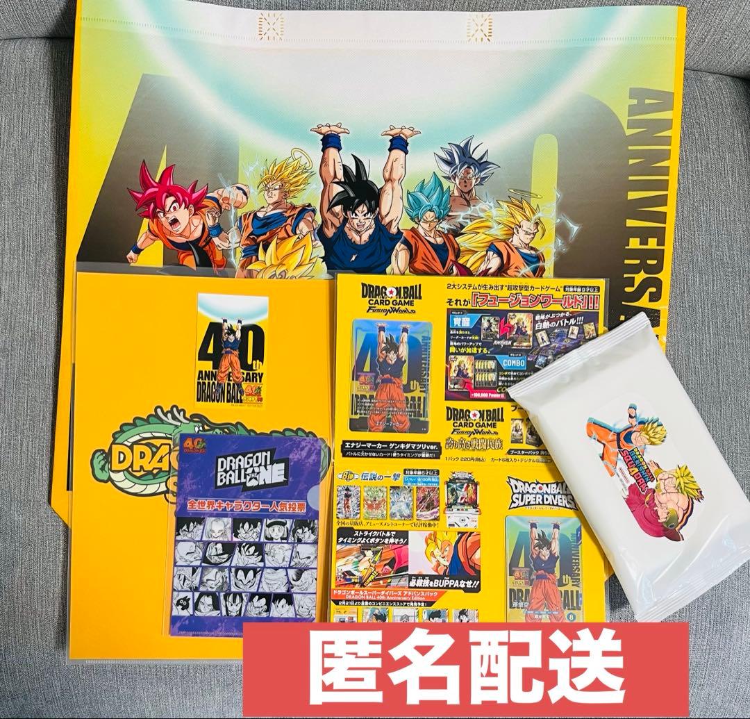 ドラゴンボール ゲンキダマツリ 来場者特典 特派員クリアファイル おまけ付