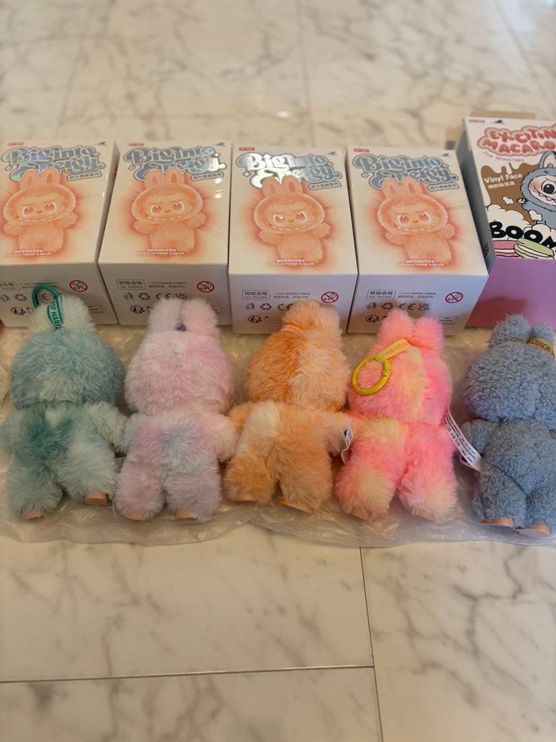【正規品】POP MARTラブブ マカロン エナジー 5個セット LABUBU