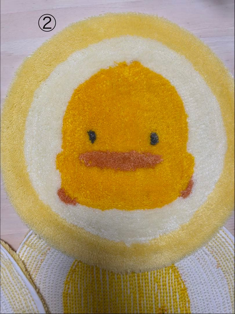 マザーグースの森　ぴよちゃんラグ・マット 4枚セット （オリジナル袋付き）