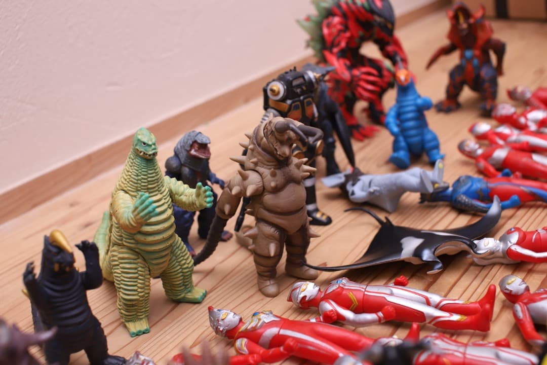 【38体セット】ウルトラマン&怪獣　ソフビ