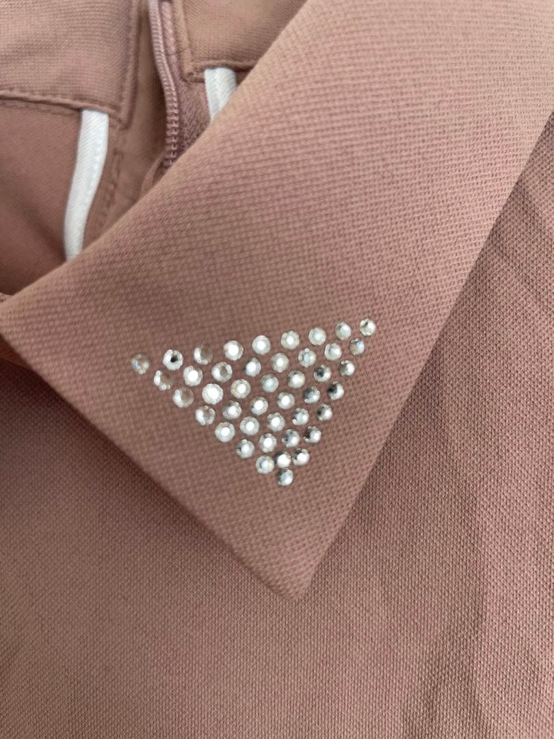 ⭐️値下げ⭐️　DESCENTE LUXE ゴルフ ワンピース S 襟付き