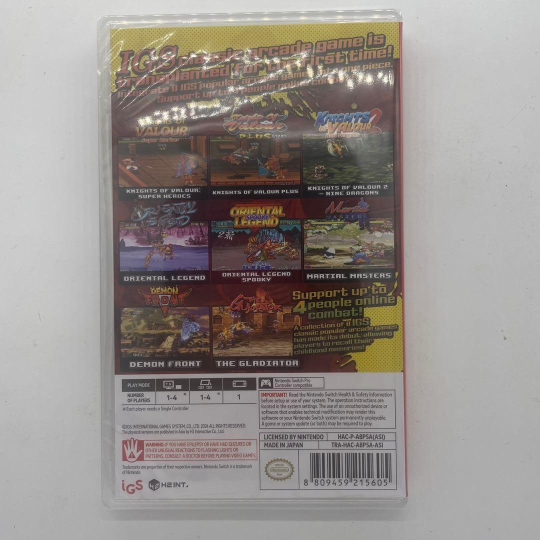 新品　IGS CLASSIC ARCADE COLLECTION SWITCH
