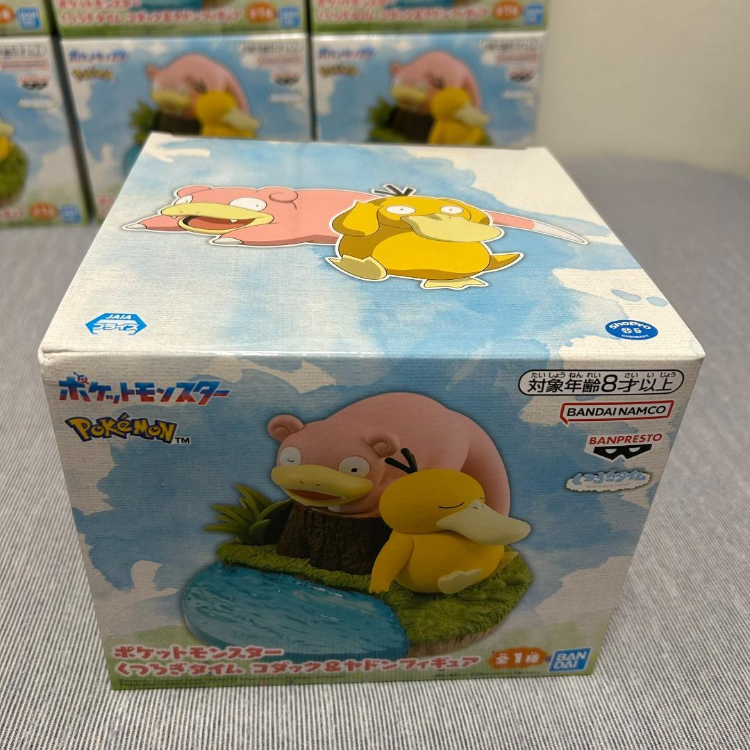 14個 ポケットモンスター くつろぎタイム コダック＆ヤドンフィギュア