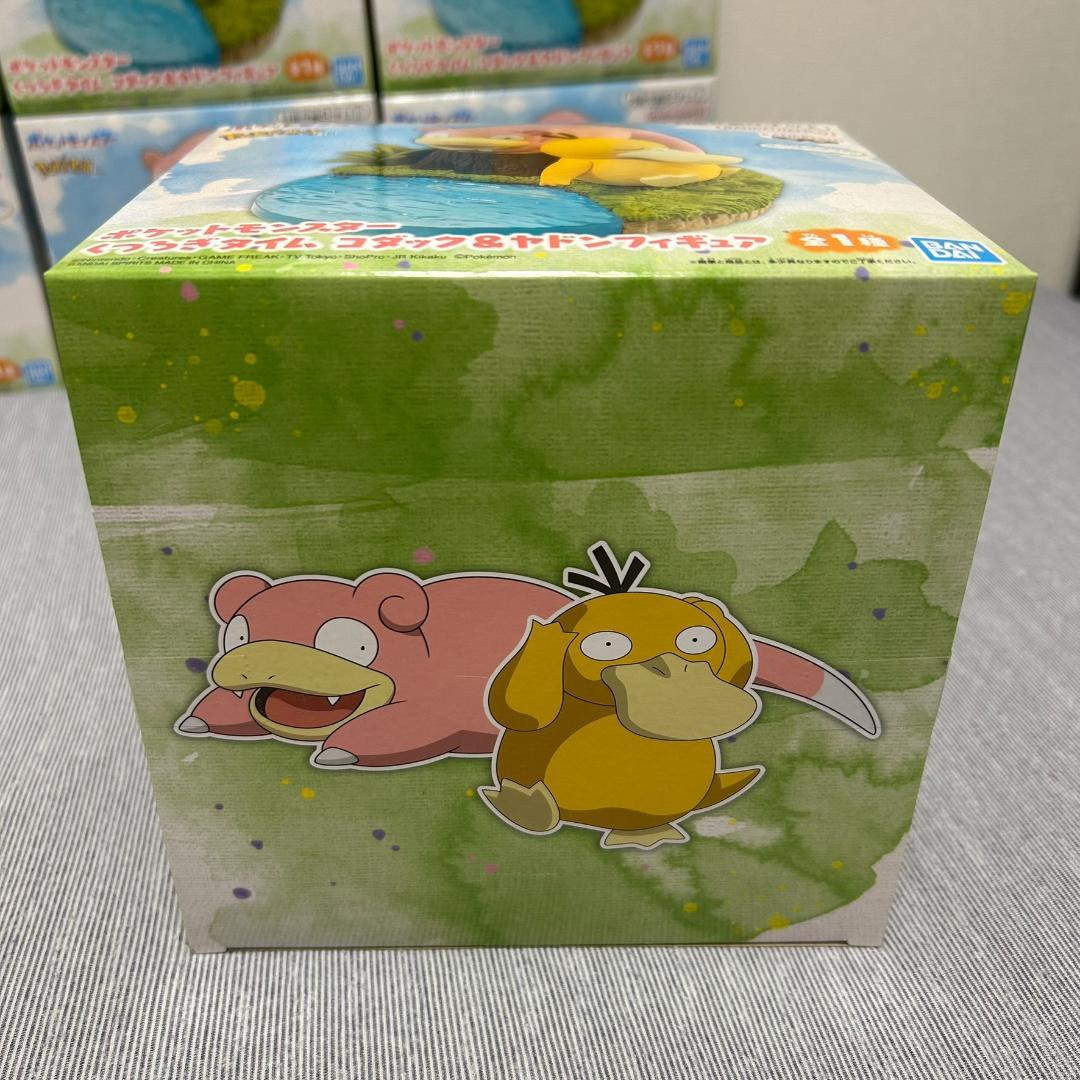 14個 ポケットモンスター くつろぎタイム コダック＆ヤドンフィギュア