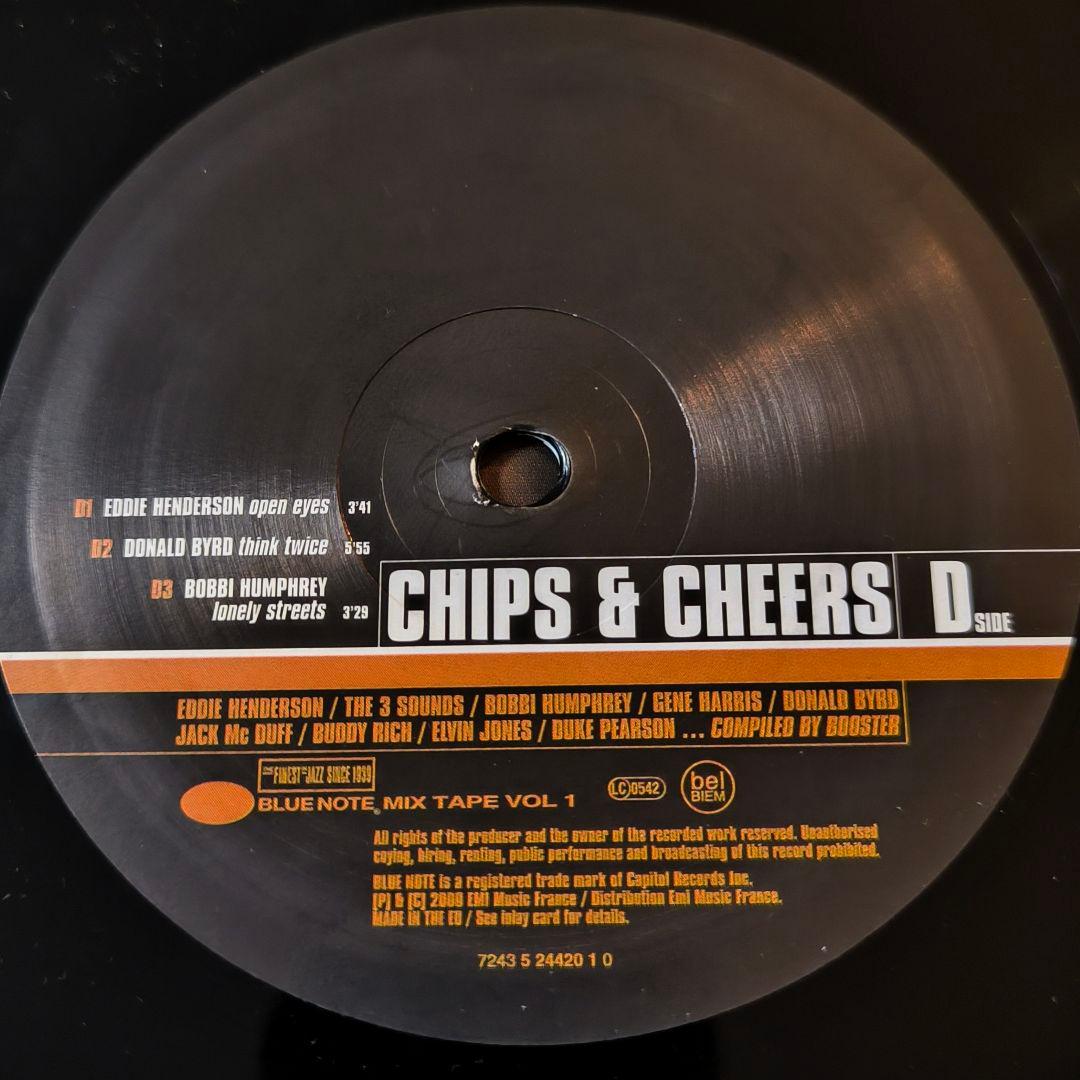 【希少LP】Chips & Cheers / Blue Note Mixtape