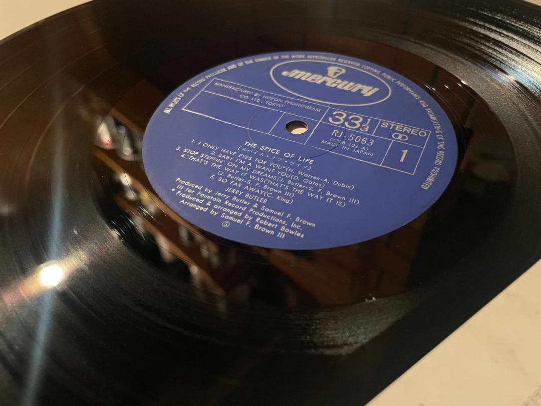 Jerry Butler-Spice of Life 1973 日本盤