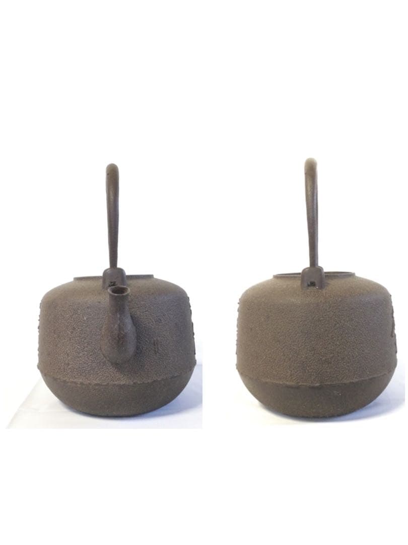 鉄瓶 手取釜 龍寳山文字入 釜師 佐藤浄清 茶釜 供箱付 茶道具 YB1