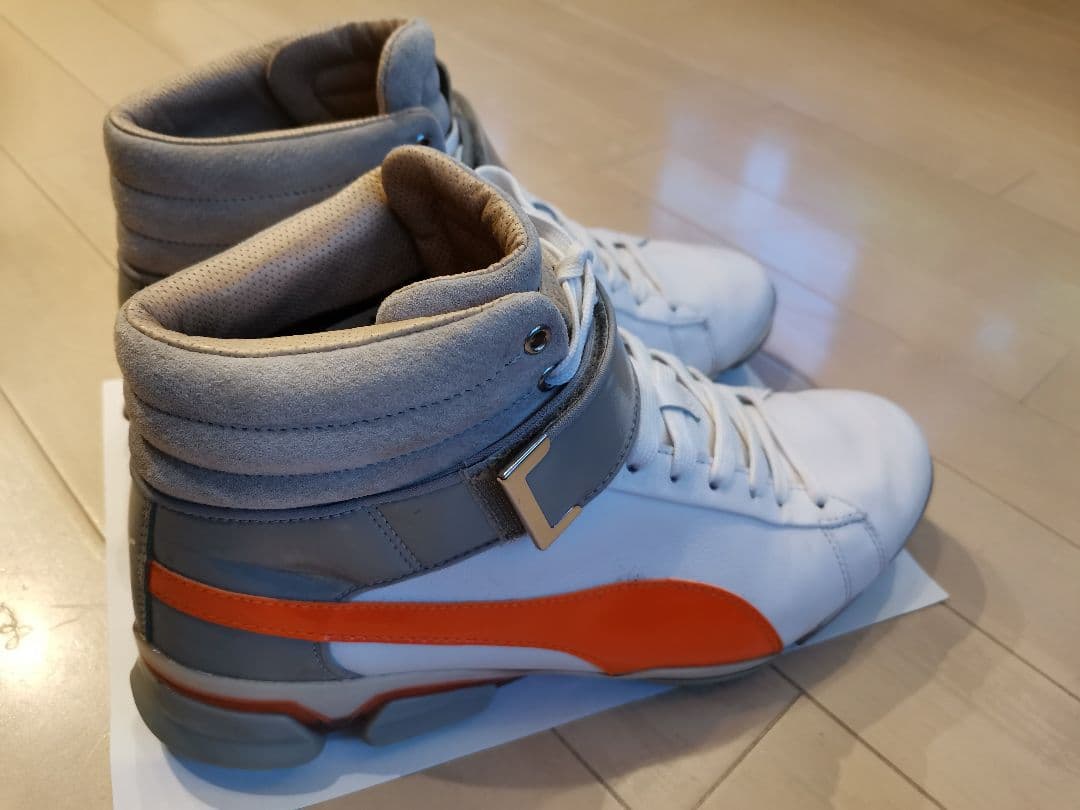 【1回のみ着用 26.5cm】PUMA ゴルフシューズ ハイカット イグナイト