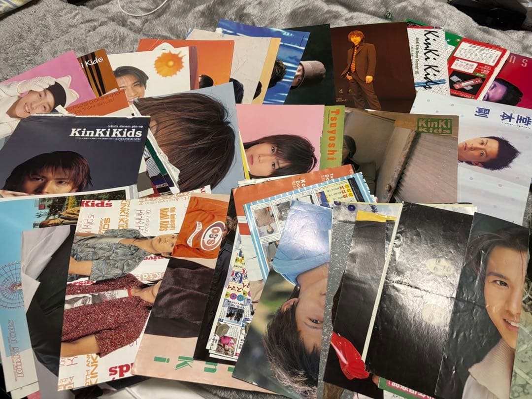 30年前 KinKi Kids DOMOTO 雑誌ポスター 堂本光一 堂本剛