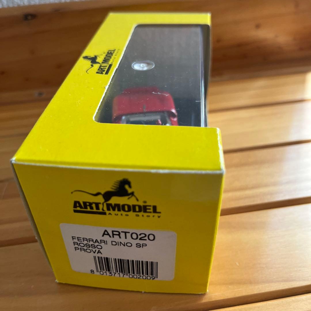 ART MODEL FERRARI DINO SP 赤 1:43
