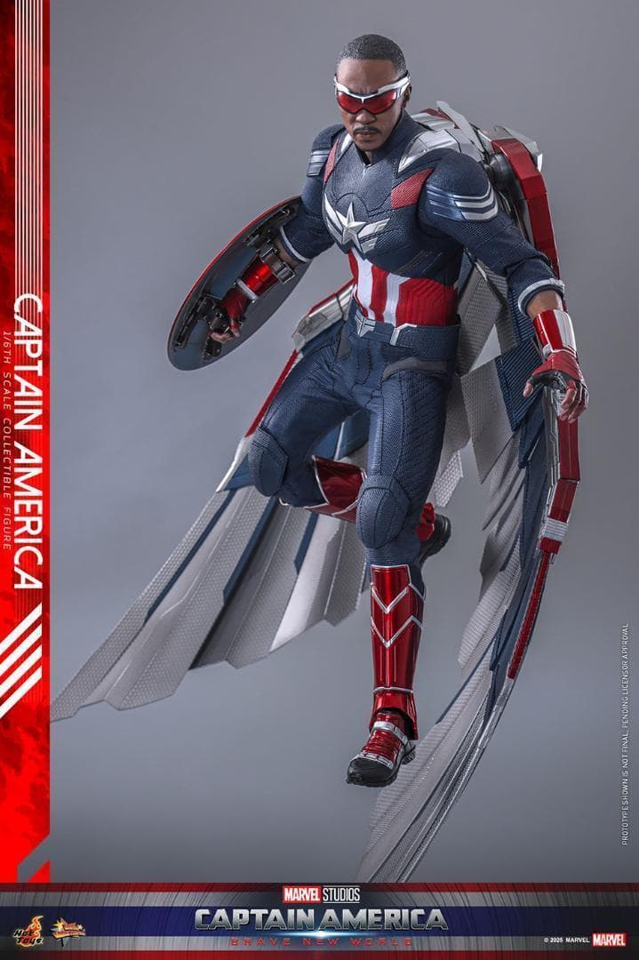 ホットトイズ1/6キャプテン・アメリカ ブレイブ・ニュー・ワールド MMS779