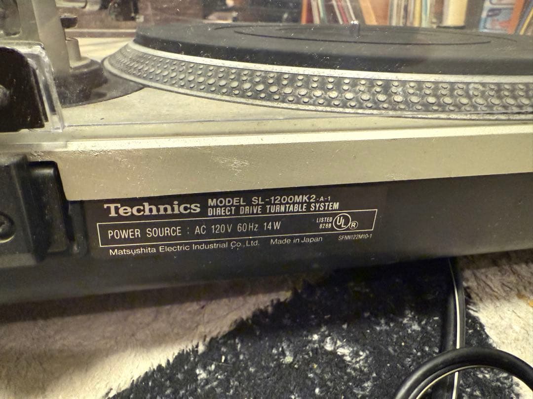 さ*ち様 Technics SL-1200 MK2 ターンテーブル 希少品