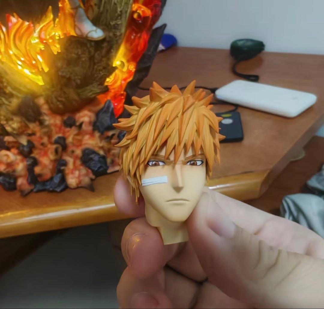 BLEACH 黒崎一護 ガレージキット ガレキ スタチュー⑧③