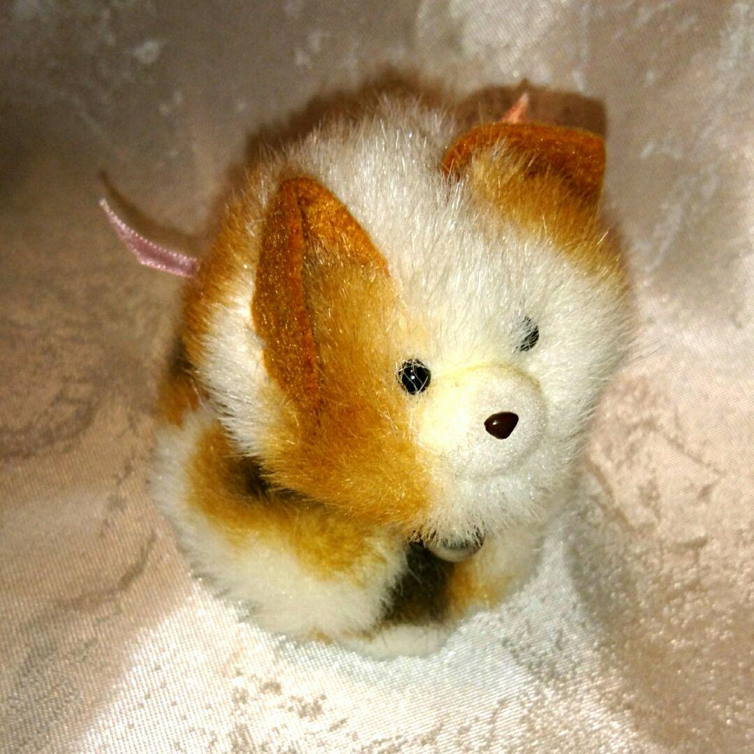 新品 レトロ 手のり プチ猫 豆猫 ぬいぐるみ ネコ 人形 昭和 ねこ 三毛猫