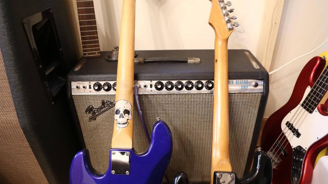 ジャンク　ギター　ベース　2本セット stewart Buroze