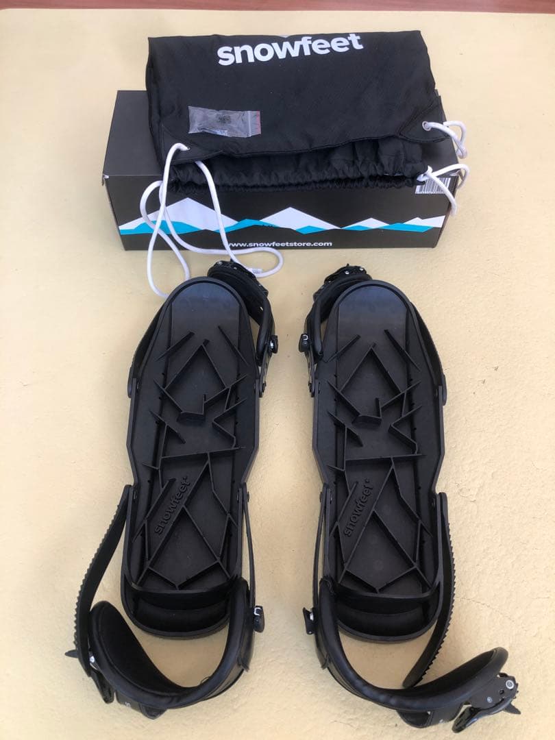 feet スノーフィート ブラック 収納袋付き（正規品）