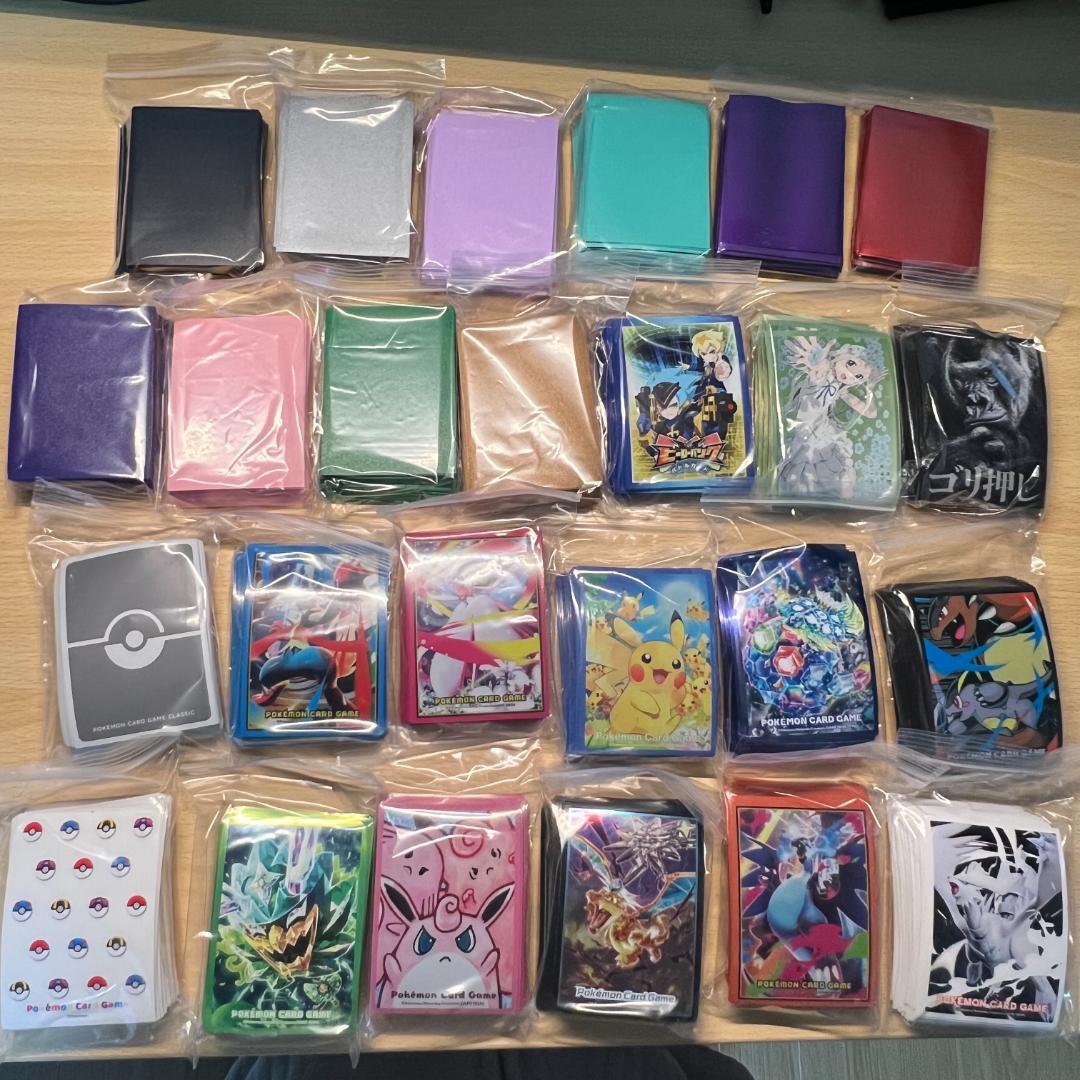 ポケモンカード　引退　まとめ売り　スリーブ　デッキパーツ　ストレージケース