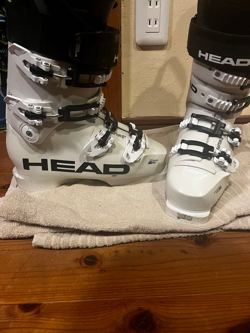 HEAD スキー靴 ホワイト 4バックル