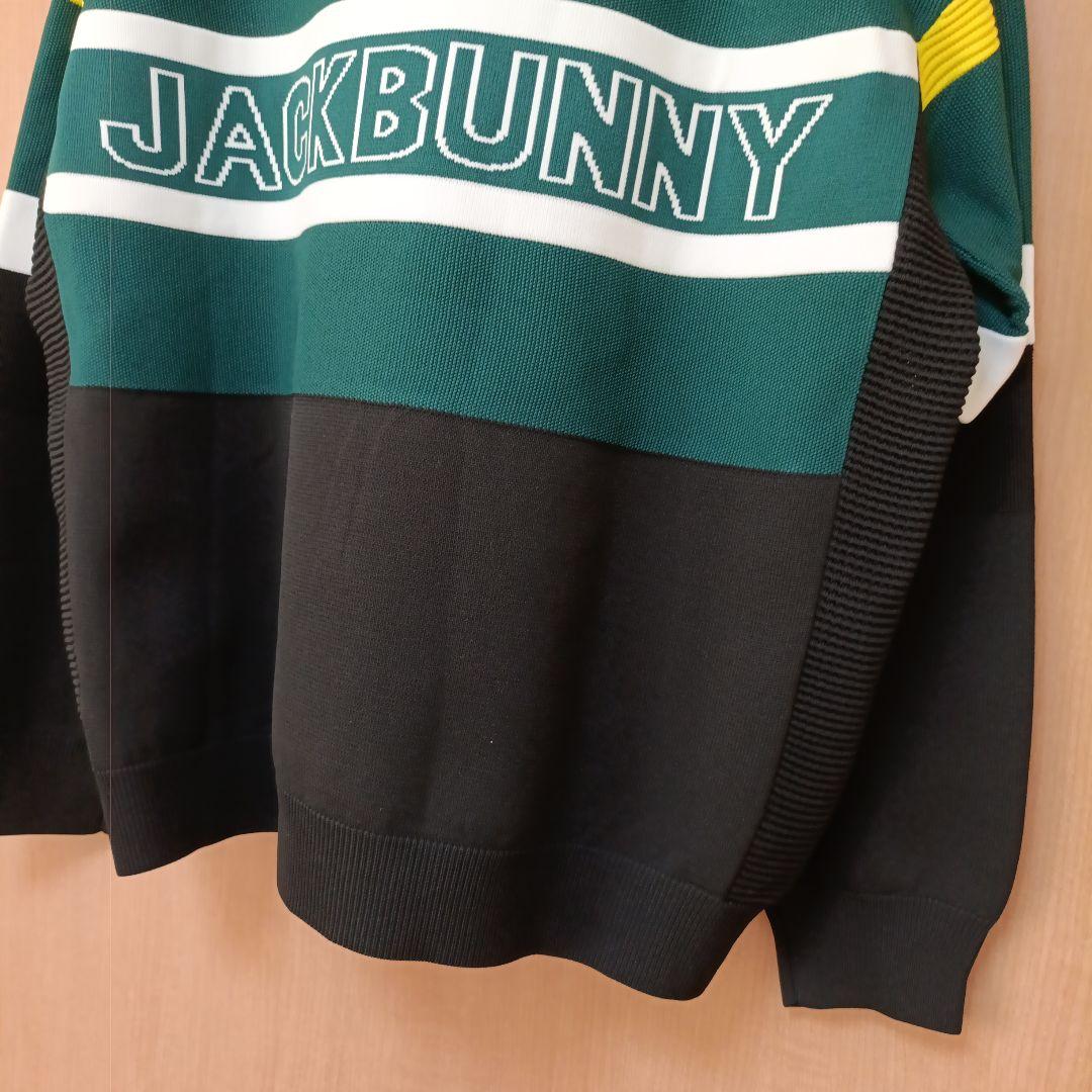 新品・タグ無し　Jack Bunny!! ゴルフウェア　ハーフジッパーセーター