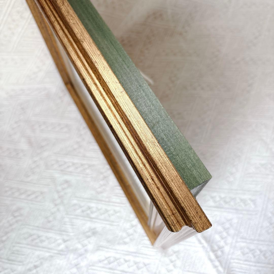 モネ　睡蓮のとき　キャンバス　額入り　★新品