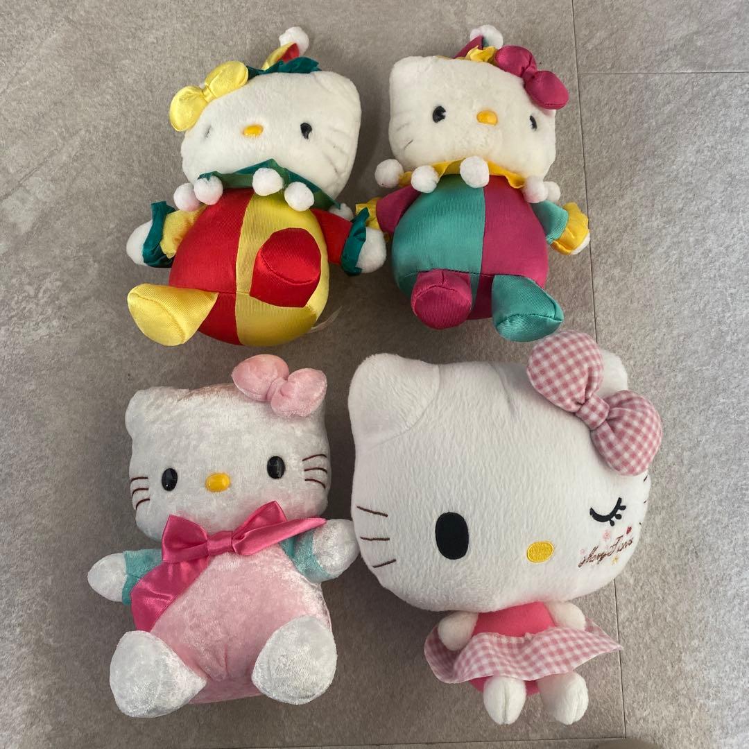 マ*ル様 ハローキティ ぬいぐるみ 28個 まとめ売り 平成レトロ品