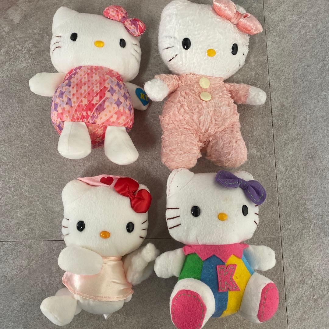マ*ル様 ハローキティ ぬいぐるみ 28個 まとめ売り 平成レトロ品