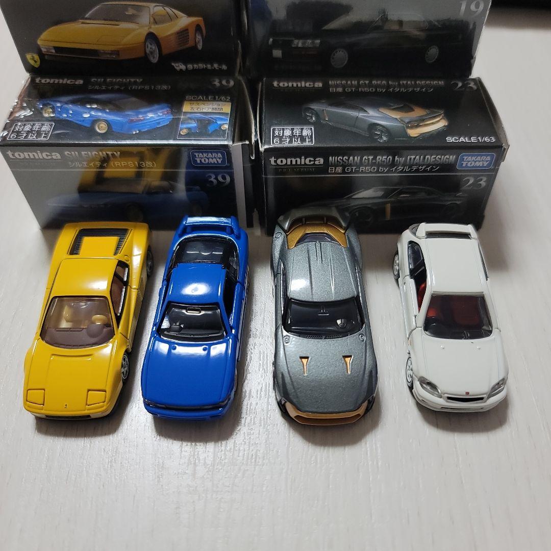 絶版タカラトミーモール限定フェラーリテスタロッサ等含むトミカプレミアム6台セット