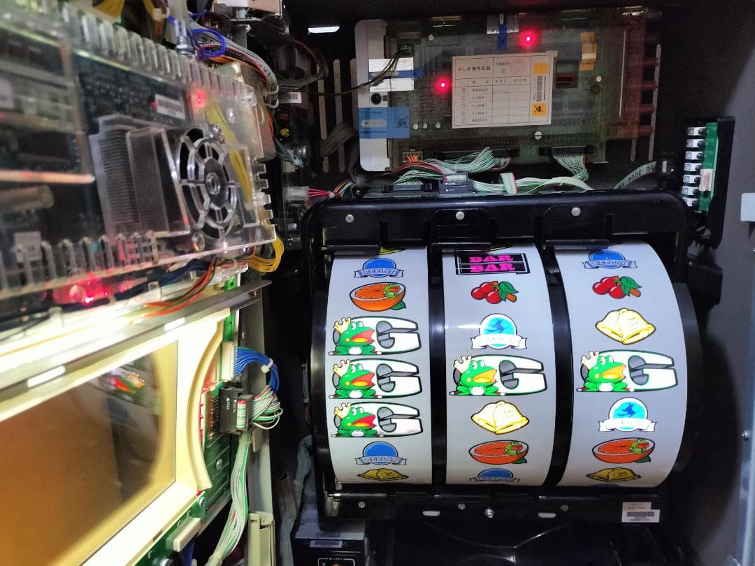 【パチスロ実機】山佐★ジャイアントパルサー【不要機付】４号機・人気台