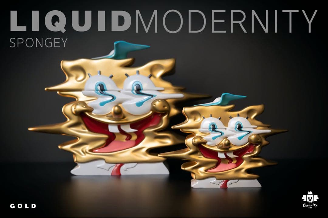 Liquid Mordernity アート フィギュア オブジェ スポンジボブ