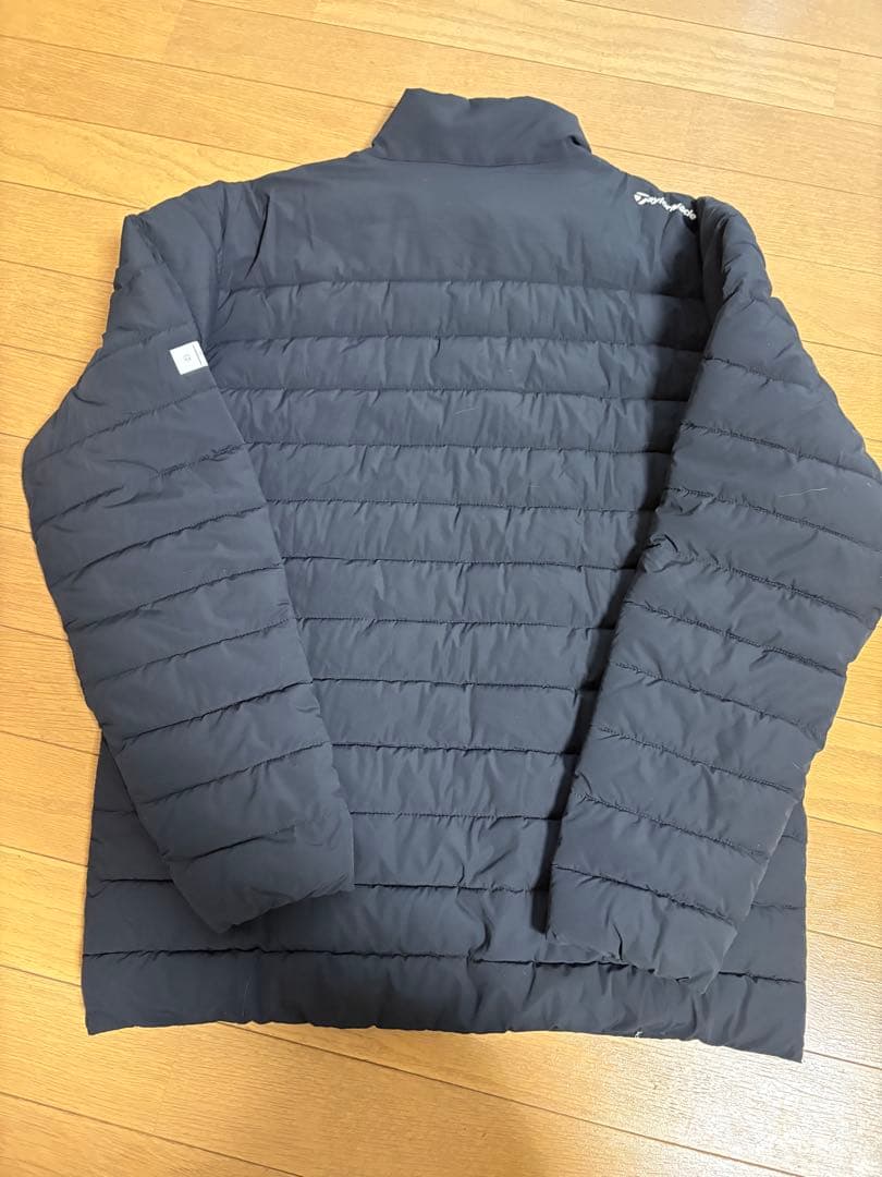 テーラーメイド メンズ中綿ジャケット Mサイズ BK