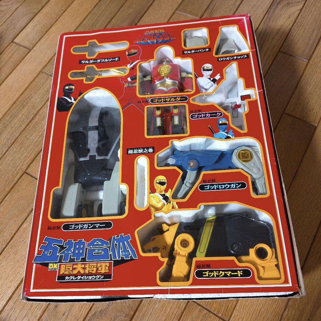 忍者戦隊カクレンジャー 五神合体 DX隠大将軍