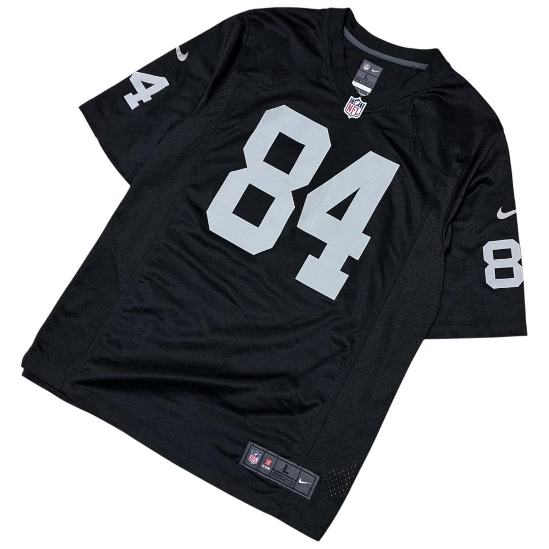 NIKE NFLレイダース 黒 L アメフト ゲームシャツ ユニフォーム 90s
