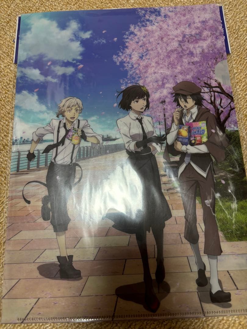 文スト　特典クリアファイル