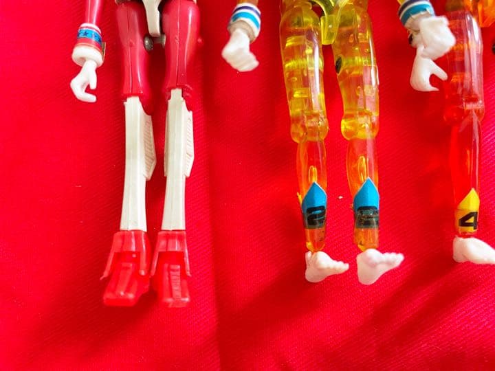 【当時物】小さな巨人　ミクロマン　4体セット