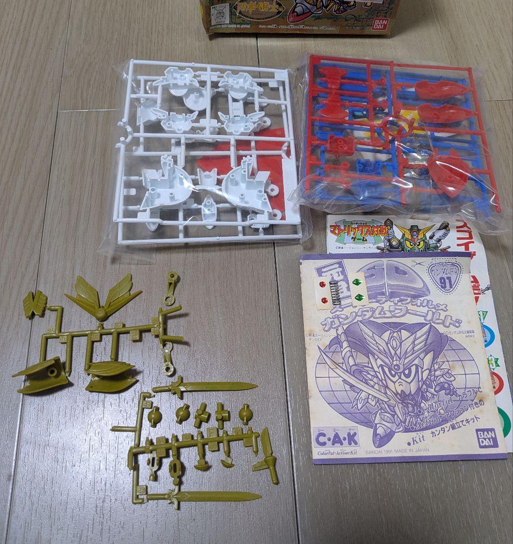 未組立　元祖SD　91　灼騎士ガンダムF91