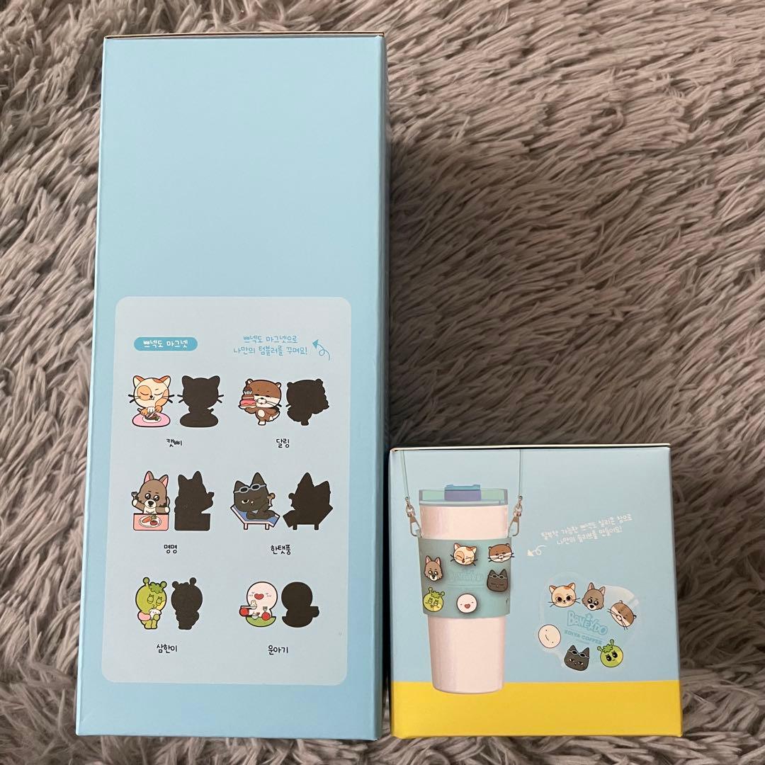 BOYNEXTDOOR EDIYAコラボ タンブラー＆スリーブ ボイネクボネクド