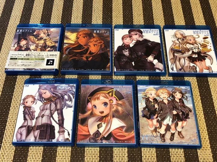 ☆銀翼のファム Blu-ray 全7巻♫☆美品☆国内正規品☆
