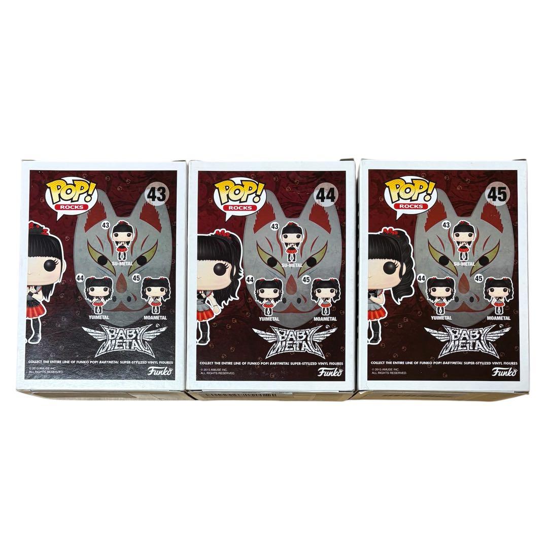 POP! Rocks BABYL ベビーメタル　フィギュア　３点セット