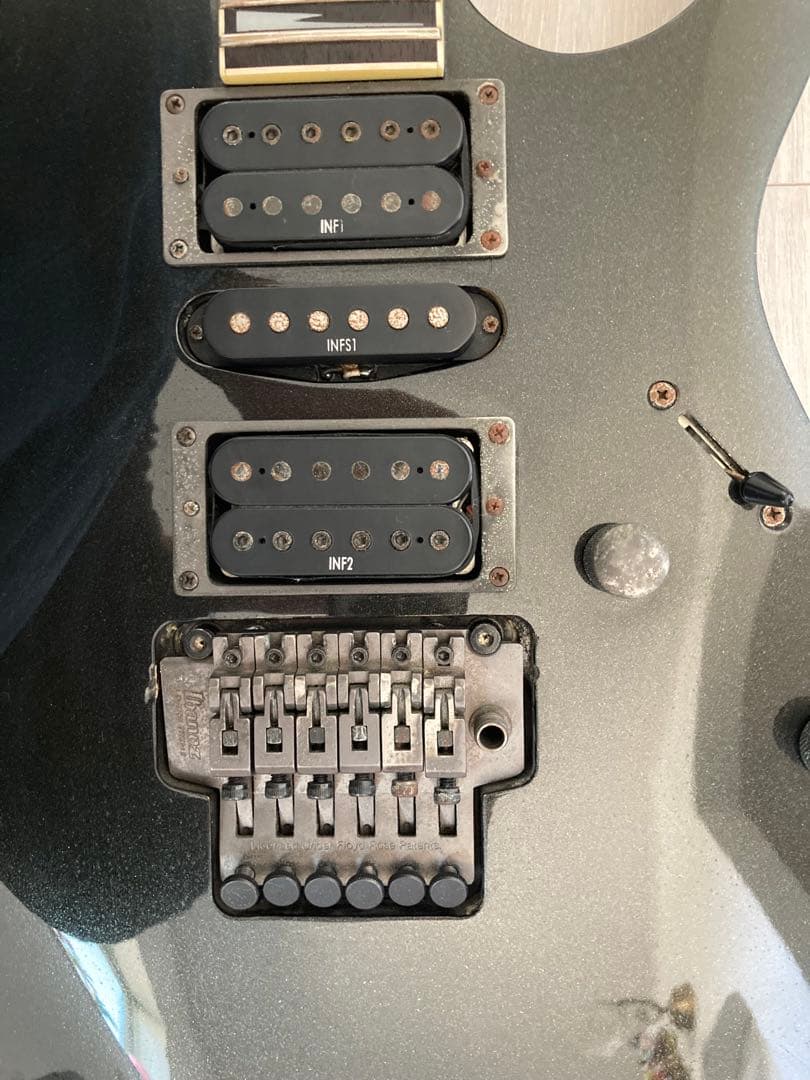 【ジャンク】Ibanez エレキギター RGRT47DX スルーネック