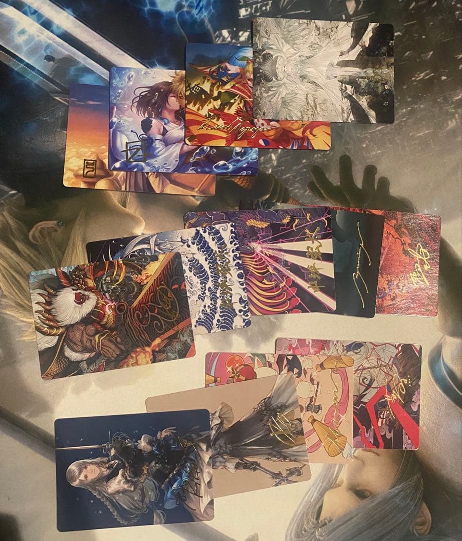 mtg FINAL FANTASY 箔押し版アートカード 53種セット　日本語版