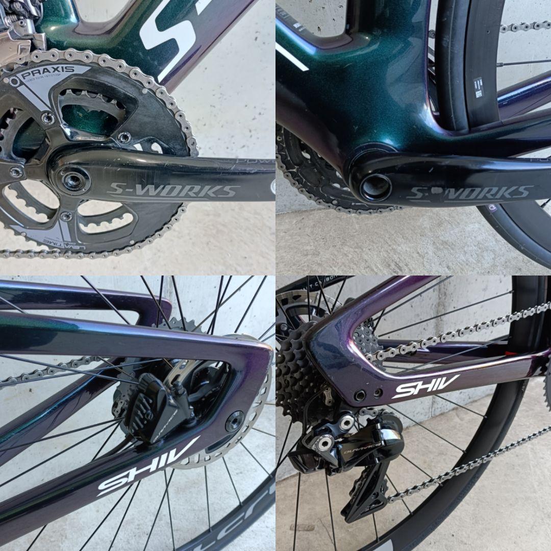 パワメ付 S-Works Shiv Disc Limited Di2 サイズS