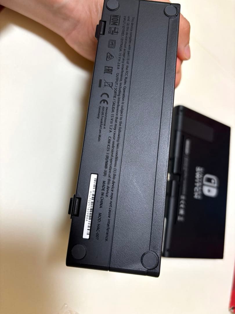 【おまけ3点付】Switch本体一色➕グリップコントローラー➕SDカード