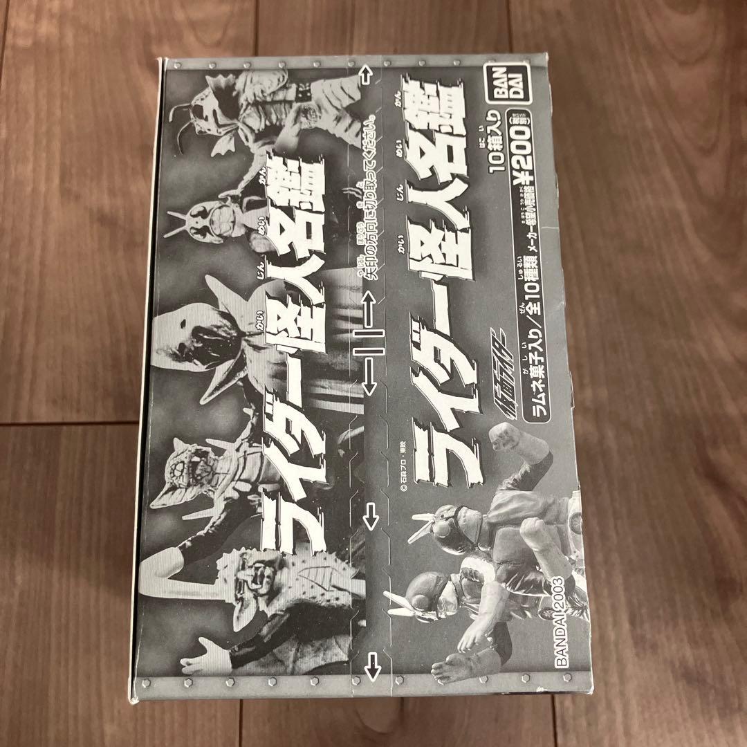 【ライダー怪人名鑑 初版】仮面ライダー 2004年 コンプリート 箱未開封品