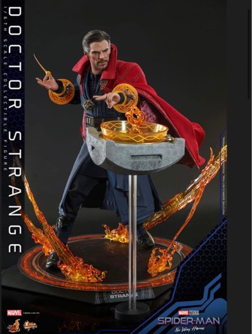 【新品未開封】ホットトイズ ドクターストレンジ1/６フィギュア ノーウェイホーム