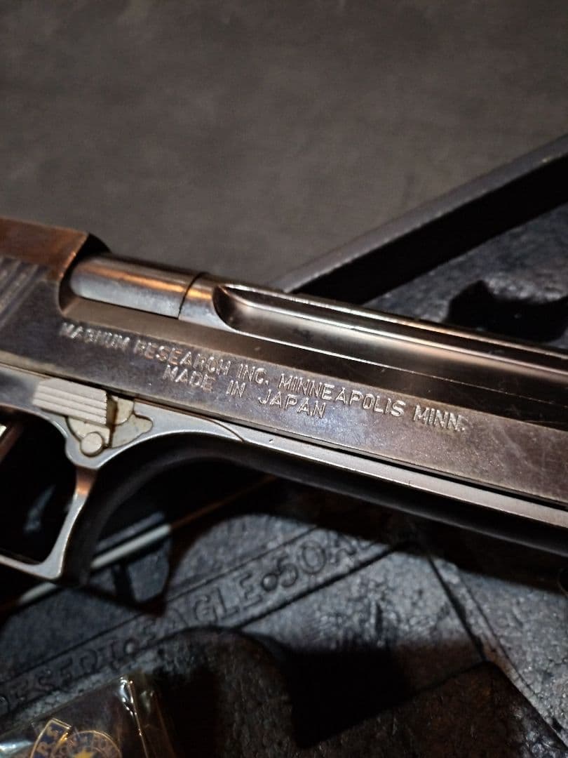 デザートイーグル .50AE バイオハザード2モデル 98 ガスガン マガジン付