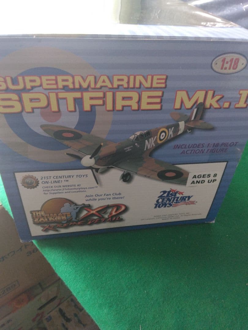 21stセンチュリートイズ スピットファイア Mk. I 1/18スケール