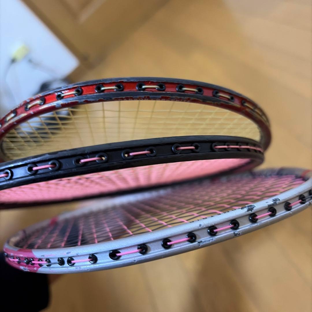 バドミントンラケット 3本セット Carbonex ヨネックス