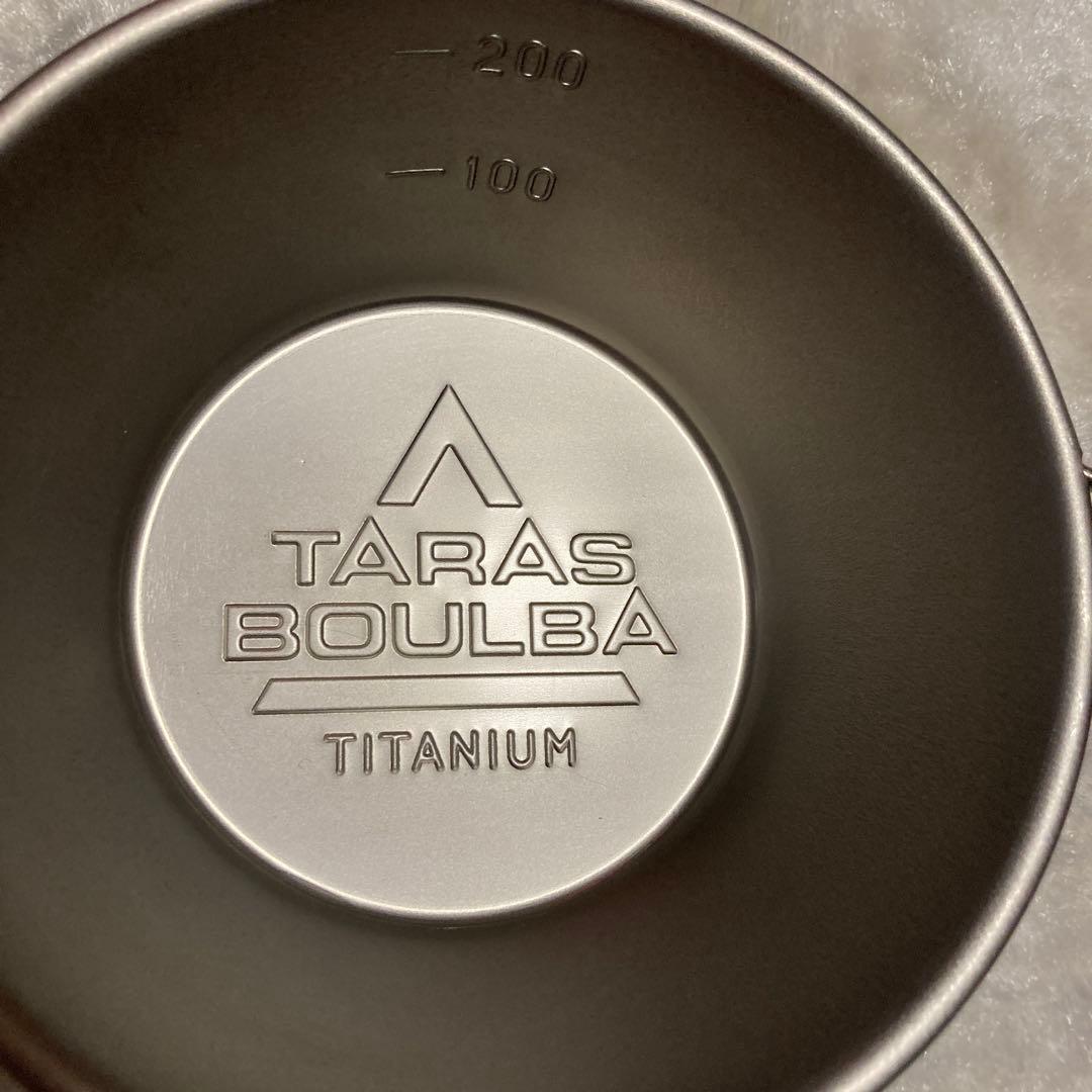 アシックス TARASBOULBA チタニューム シェラカップ 箱入新品未使用