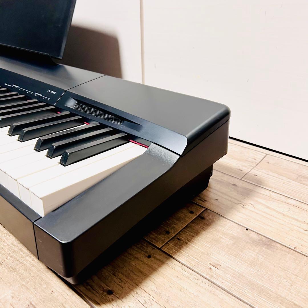 CASIO 88鍵盤 電子ピアノ Privia PX-160BK（良品）