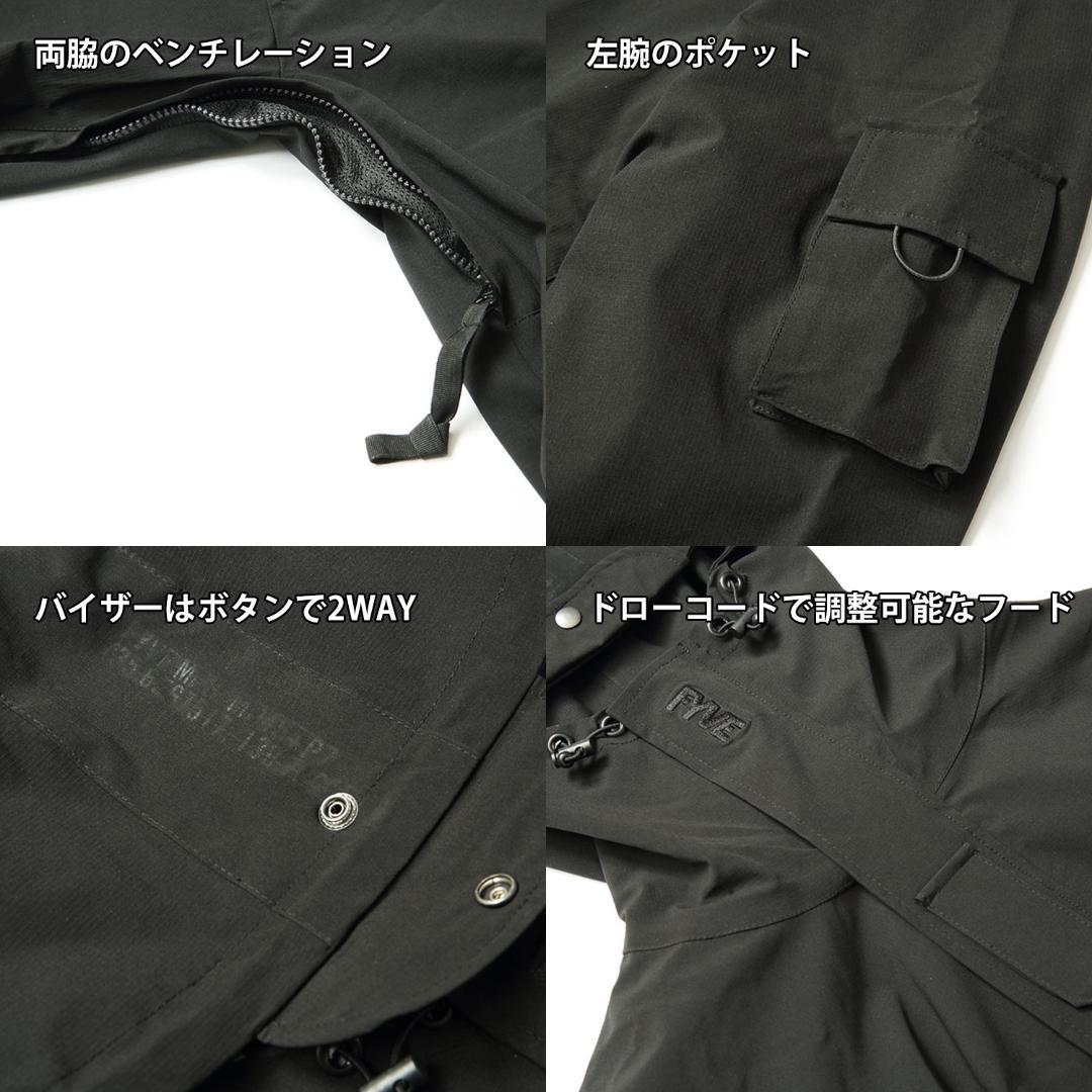 FYVE 日本限定 スノーボードウェア ジャケット ブラック Lサイズ f200